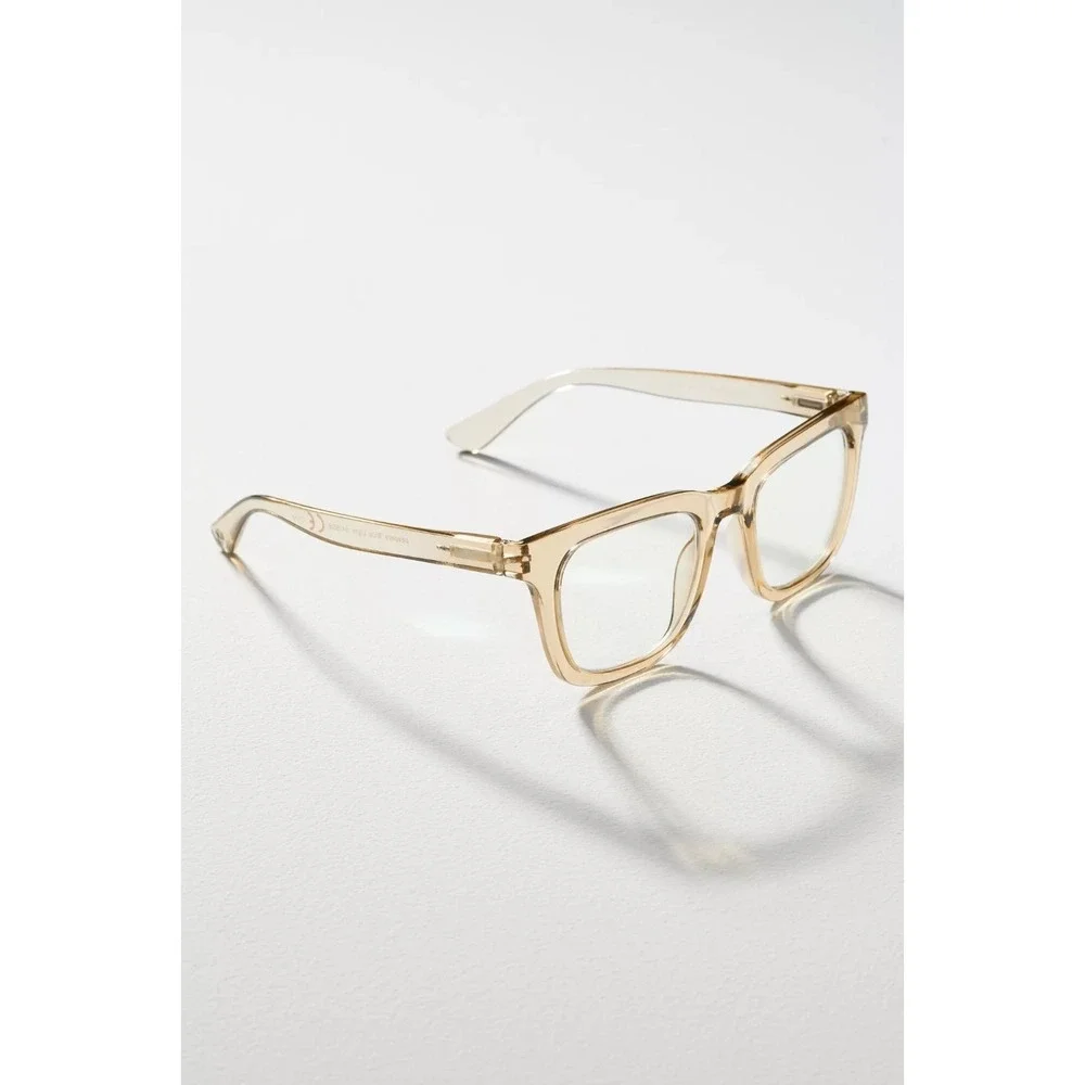 New Anthropologie Peepers Fog Cavern blue light filter readers +2.25